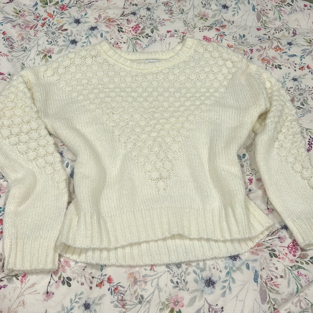 True Craft off-white sweater